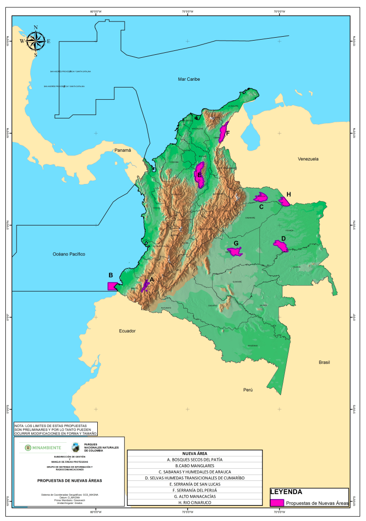 Nuevas areas - 2016