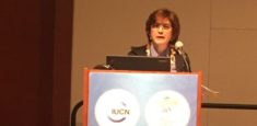 Julia Miranda, directora de Parques Nacionales Naturales de Colombia, presentó la declaración de RedParques sobre Áreas Protegidas y Cambio Climático