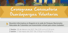 Parques Nacionales Naturales de Colombia inicia convocatoria para el programa de Guardaparques Voluntarios