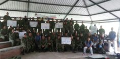 Tropas del Ejército Nacional en Cubarral aprenden de conservación de áreas protegidas con Parques Nacionales Naturales de Colombia