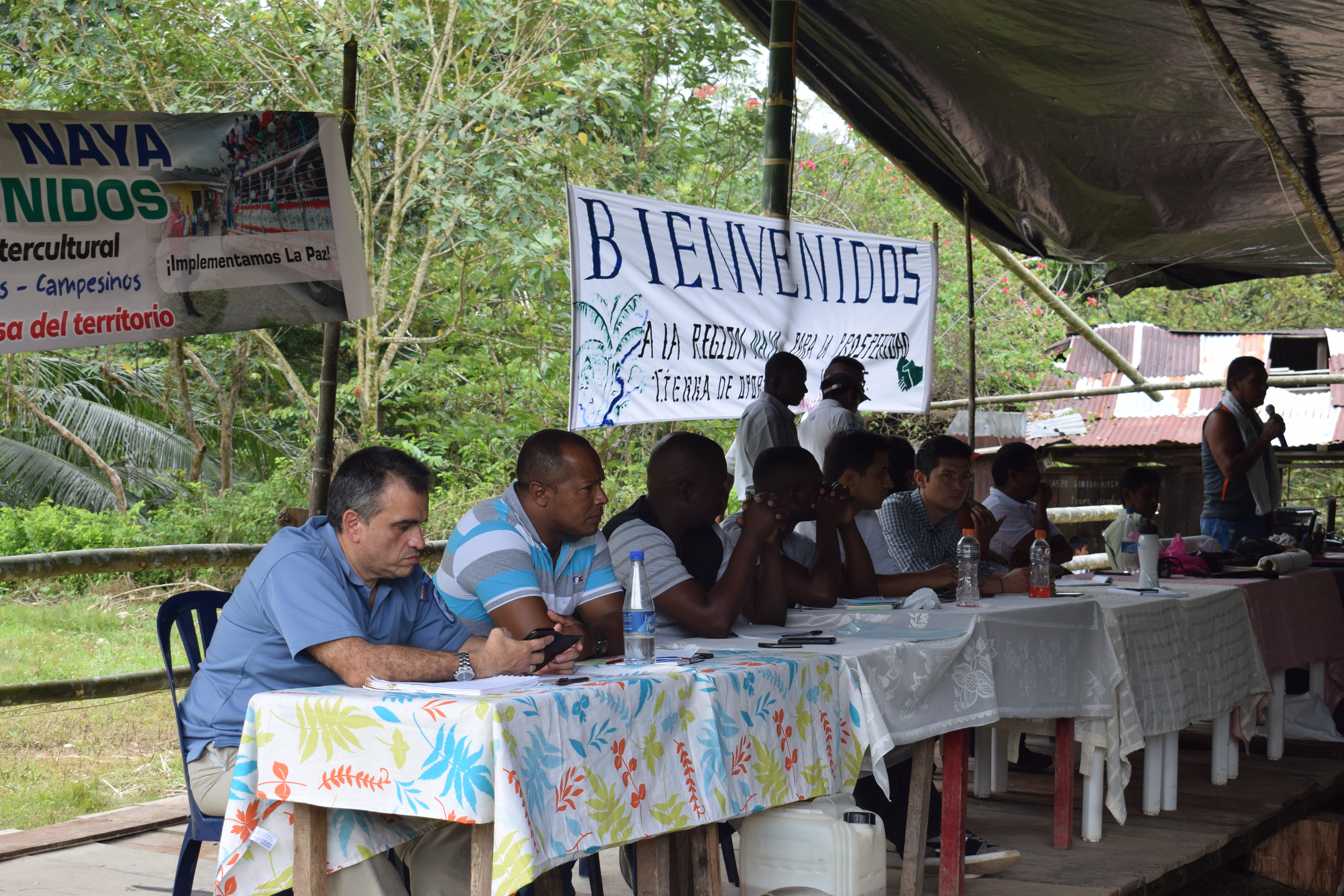 Mesa de trabajo preasamblea comunitaria El Playon Valle del Cauca