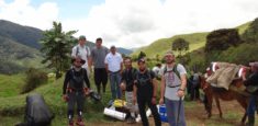 Voluntariado en rescate en PNN Los Nevados durante temporada Semana Santa 2018