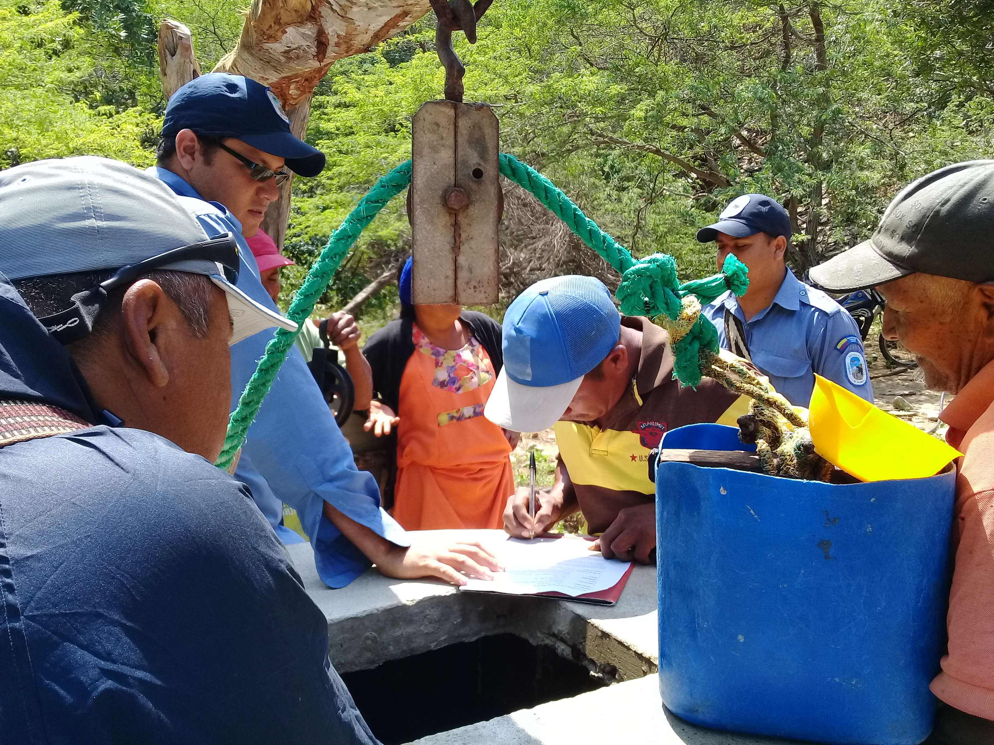 Recibido obras adecuacion pozos PNN Macuira Comunidades Wayuu
