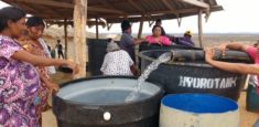 Agua potable para comunidades wayuu gracias al Parque Bahía Portete y Empresa de Acueducto de Uribia