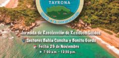 Hoy se realiza gran jornada de recolección de residuos "Playatón Tayrona: Únete a la conservación"