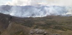 Se realizan acciones para controlar y extinguir incendio forestal presentado en el Parque Nacional Natural Sumapaz
