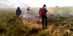 Reacción inmediata de guardaparques previene propagación de incendio de cobertura vegetal en el Parque Nacional Natural El Tuparro