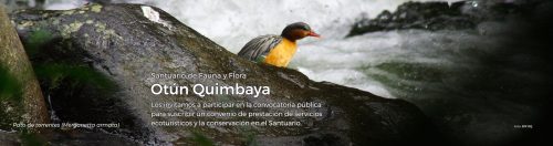 Se abre proceso para firmar convenio con el Santuario de Fauna y Flora Otún Quimbaya