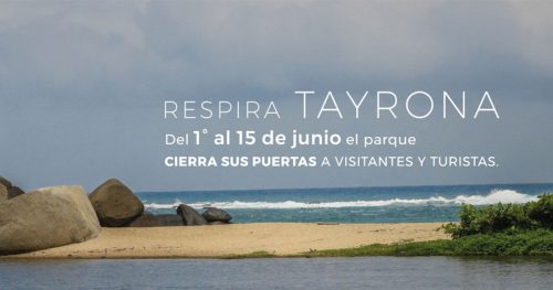 Segundo cierre del Parque Nacional Natural Tayrona, durante 15 días se suspende la prestación de los servicios ecoturísticos